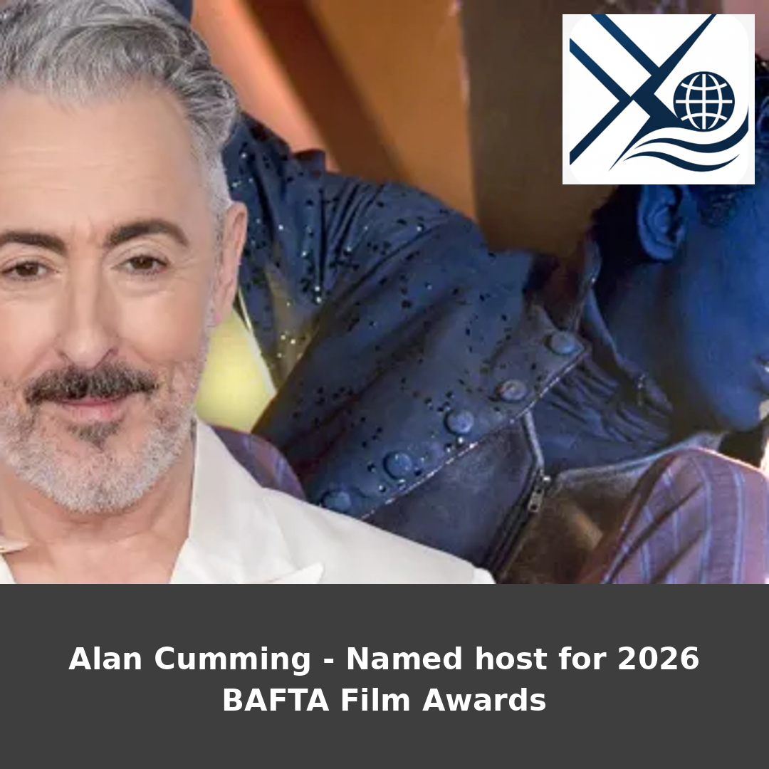 Jan26Mag Alan Cumming – Named host for 2026 BAFTA Film Awards