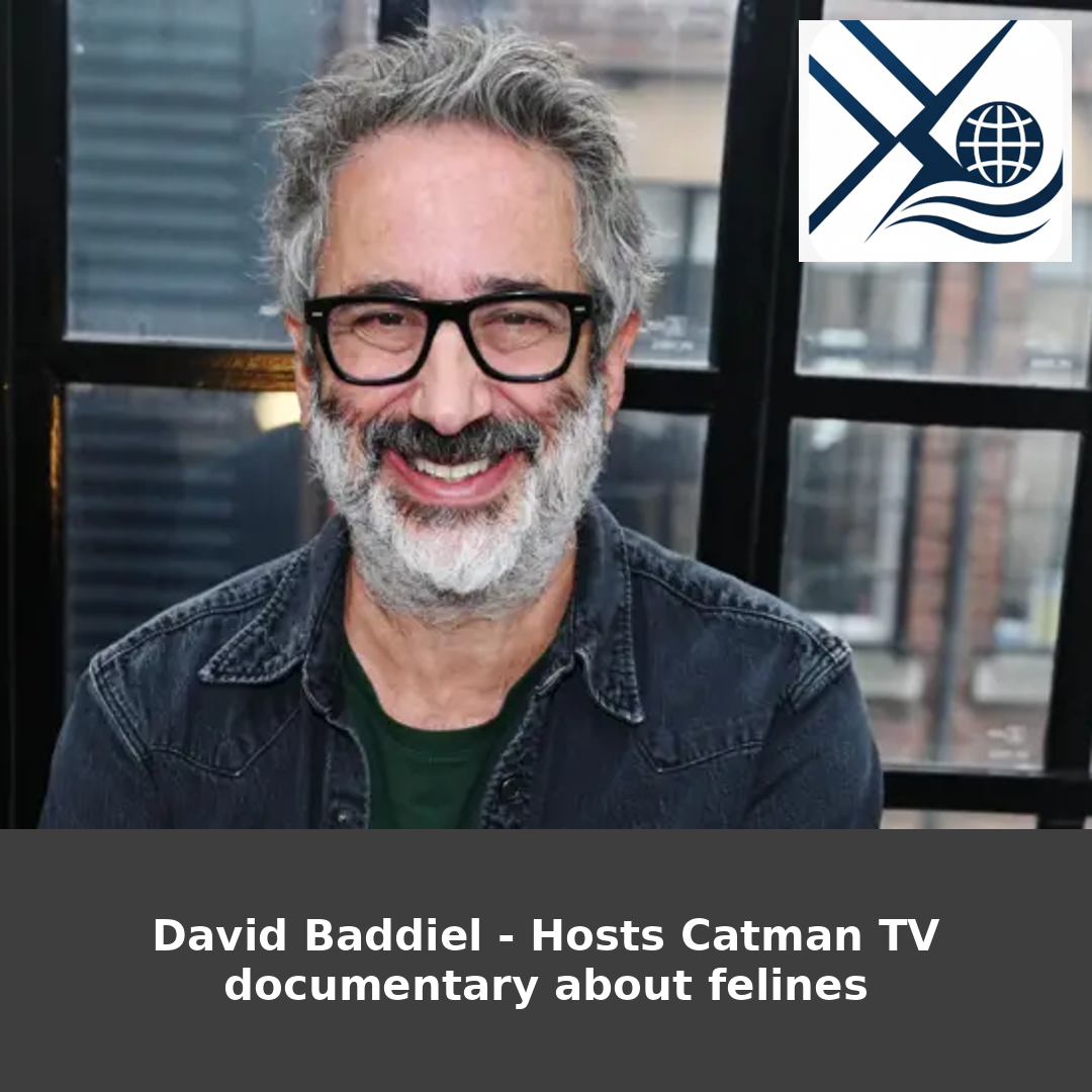 Jan26Mag David Baddiel – Hosts Catman TV documentary about felines
