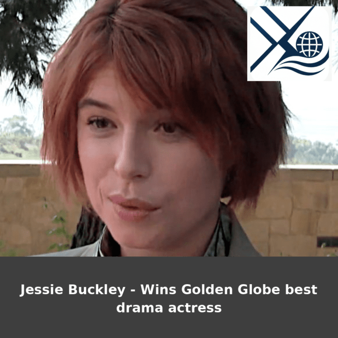 Jessie Buckley - Wins Golden Globe best drama actress