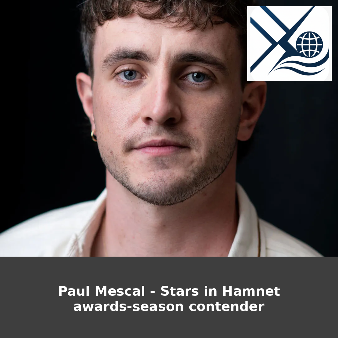 Jan26Mag Paul Mescal – Stars in Hamnet awards-season contender