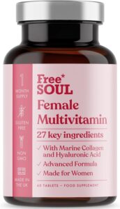 Women’s Multivitamins with Collagen by Free Soul