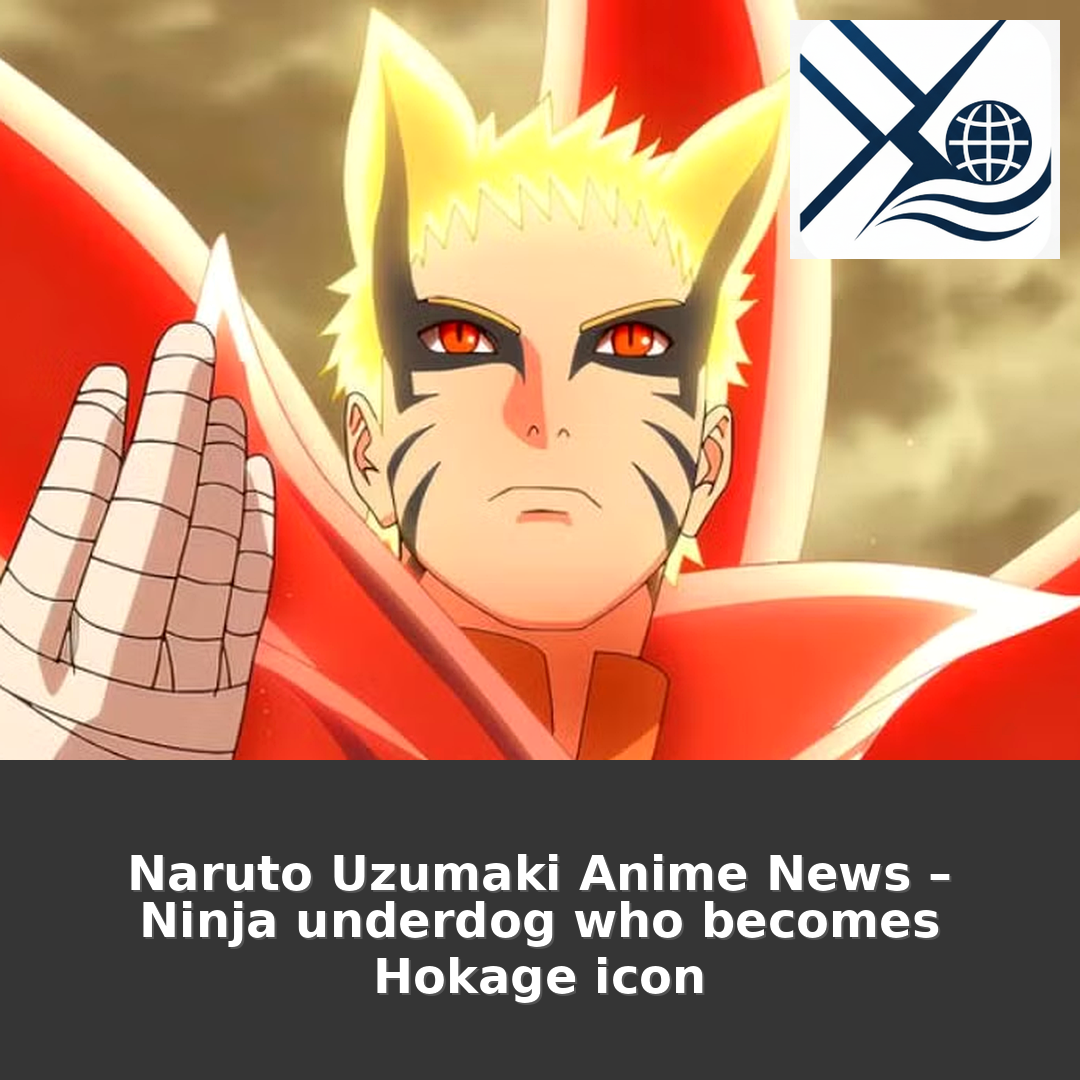 Naruto Uzumaki Anime News – Ninja Underdog Who Becomes Hokage Icon