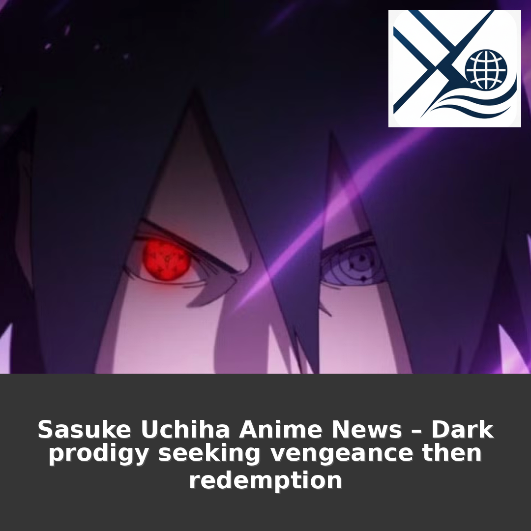 Sasuke Uchiha Anime News – Dark Prodigy Seeking Vengeance Then Redemption