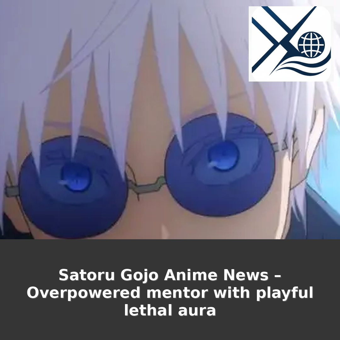 Satoru Gojo Anime News – Overpowered Mentor With Playful Lethal Aura