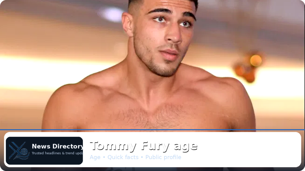 Tommy Fury age – Boxing journey, TV fame, and highlights